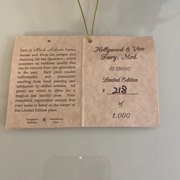 Mark Roberts Christmas Santa Fairy - Picture 15 of 16